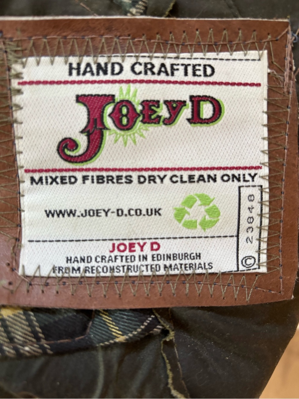 Joey D Hand Crafted crossbody bag